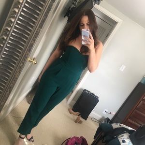 Emerald green bodysuit